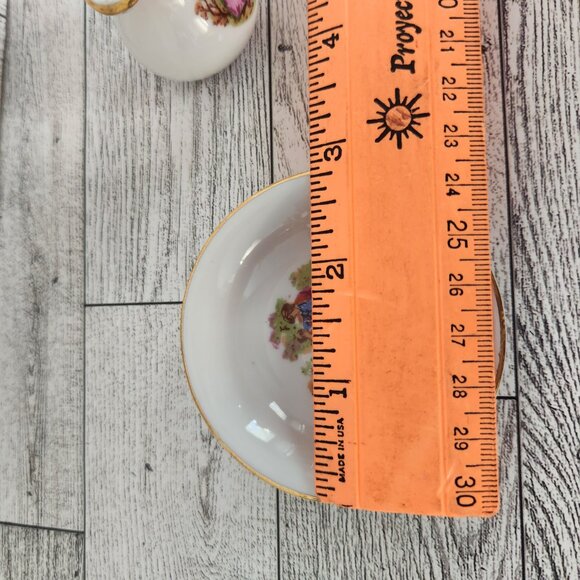 Vintage miniature ceramic pitcher and bowel set - Picture 6 of 8